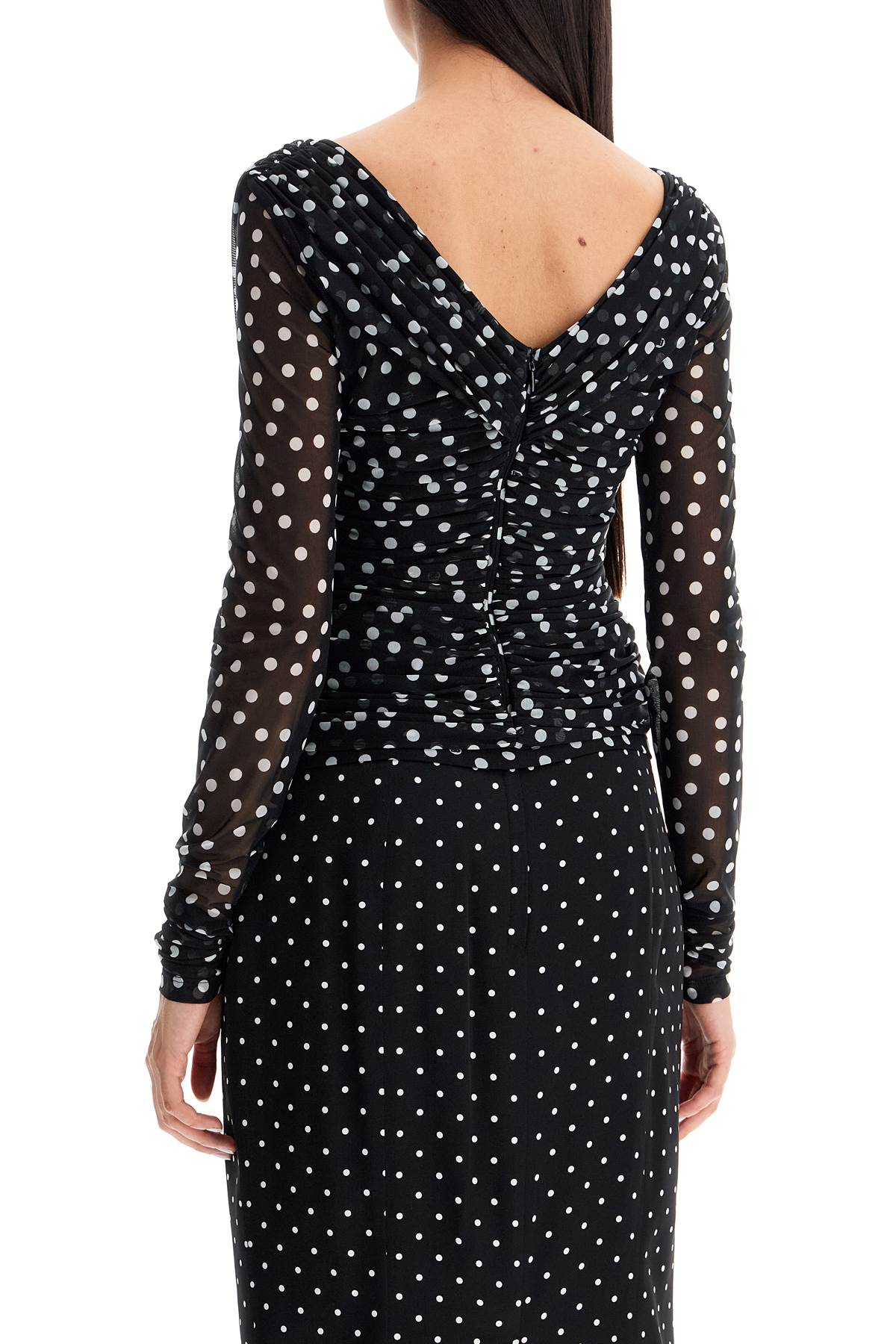DOLCE & GABBANA Chic Mini Top with Playful Print