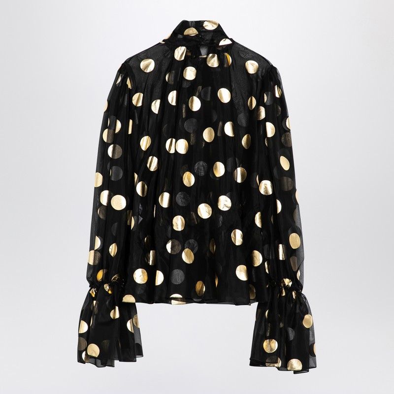 DOLCE & GABBANA Printed Light Knit Blouse for Women