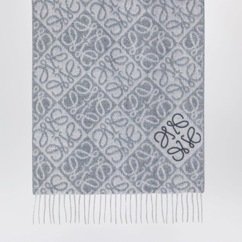 LOEWE Anagram Logo Wool and Cashmere Scarf