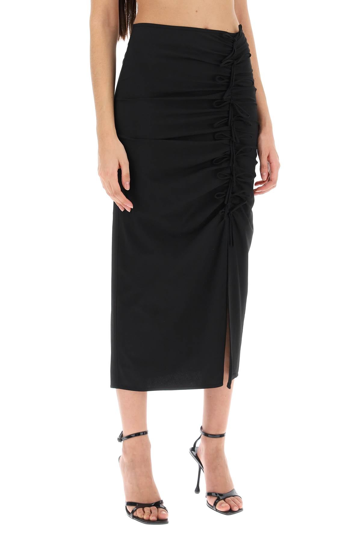 GANNI Slim Fit Long Skirt - Size 38 FR