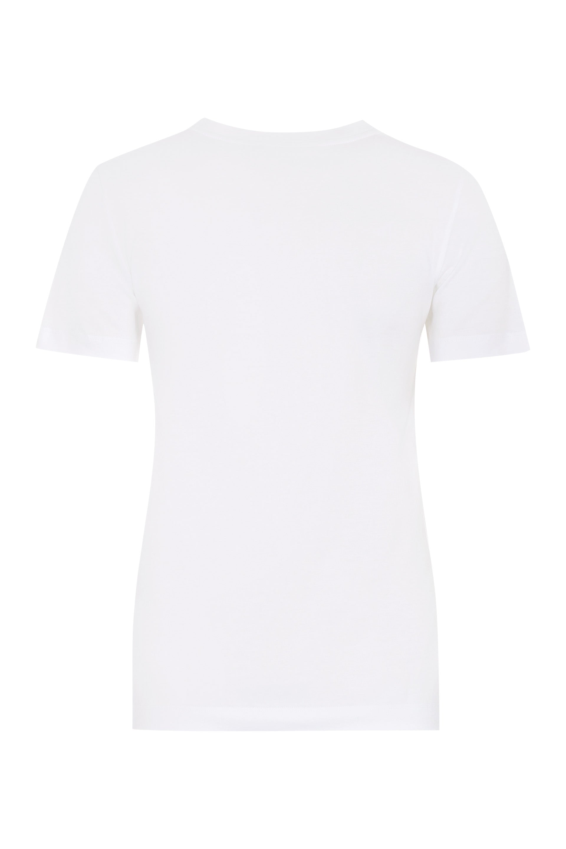 DOLCE & GABBANA Cotton Crew-Neck T-Shirt for Women - Spring/Summer 2024