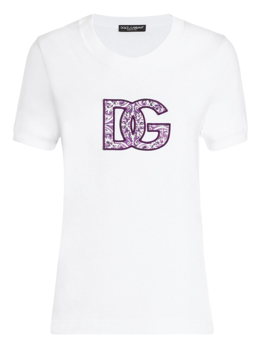 DOLCE & GABBANA Classic Logo Cotton T-Shirt for Women