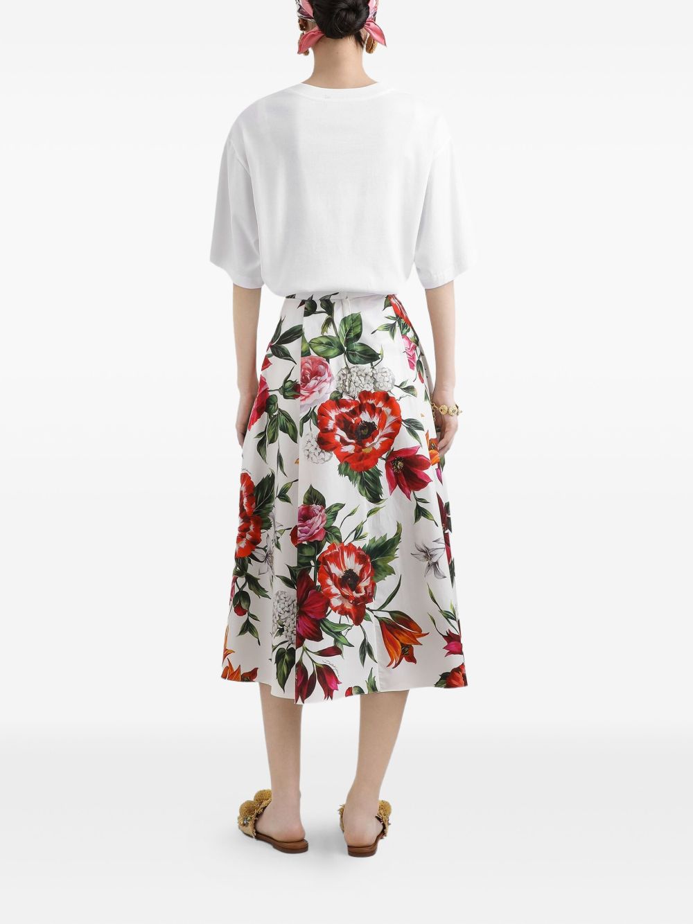 DOLCE & GABBANA Logo Cotton T-Shirt for Women