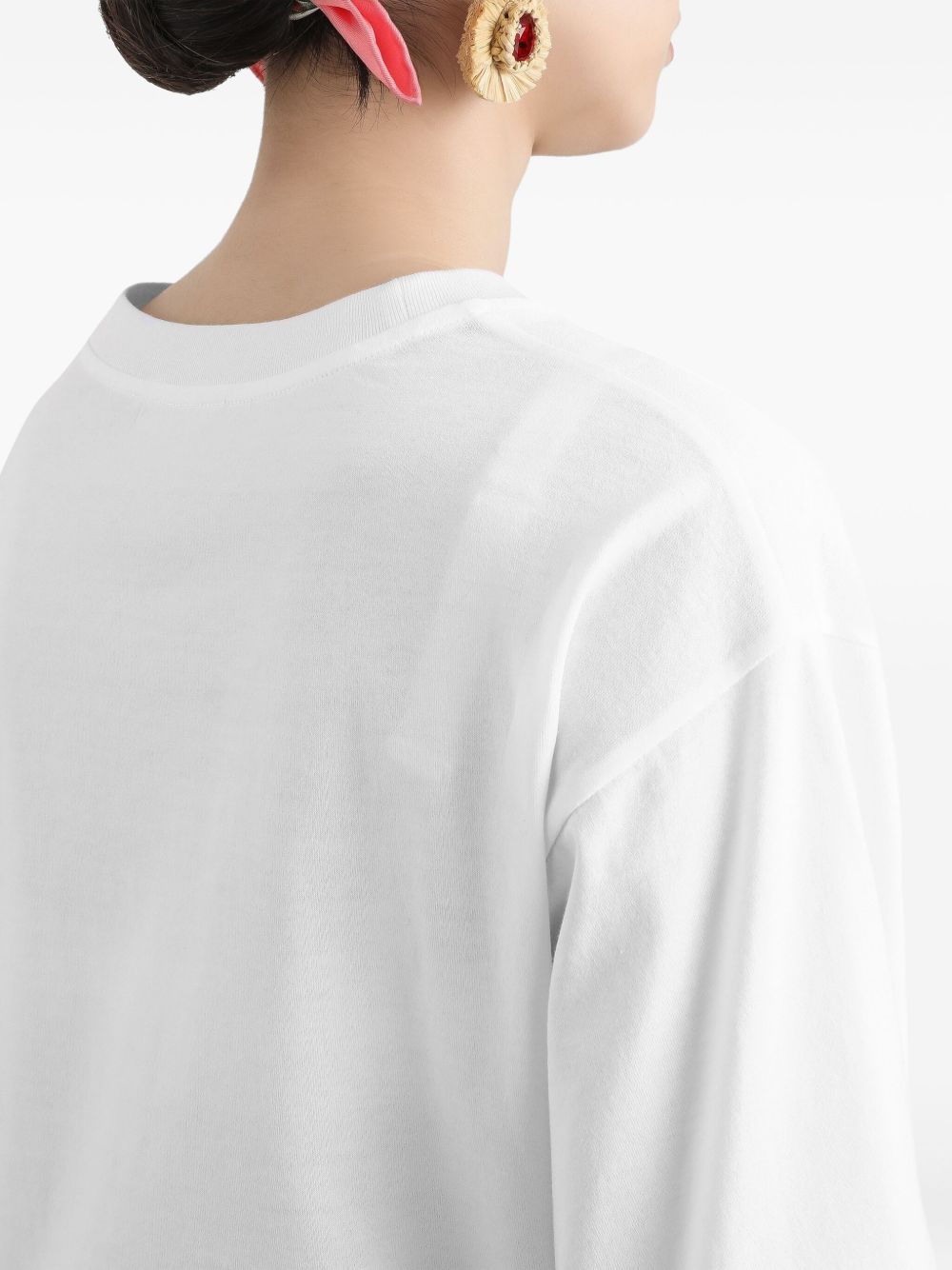 DOLCE & GABBANA Logo Cotton T-Shirt for Women