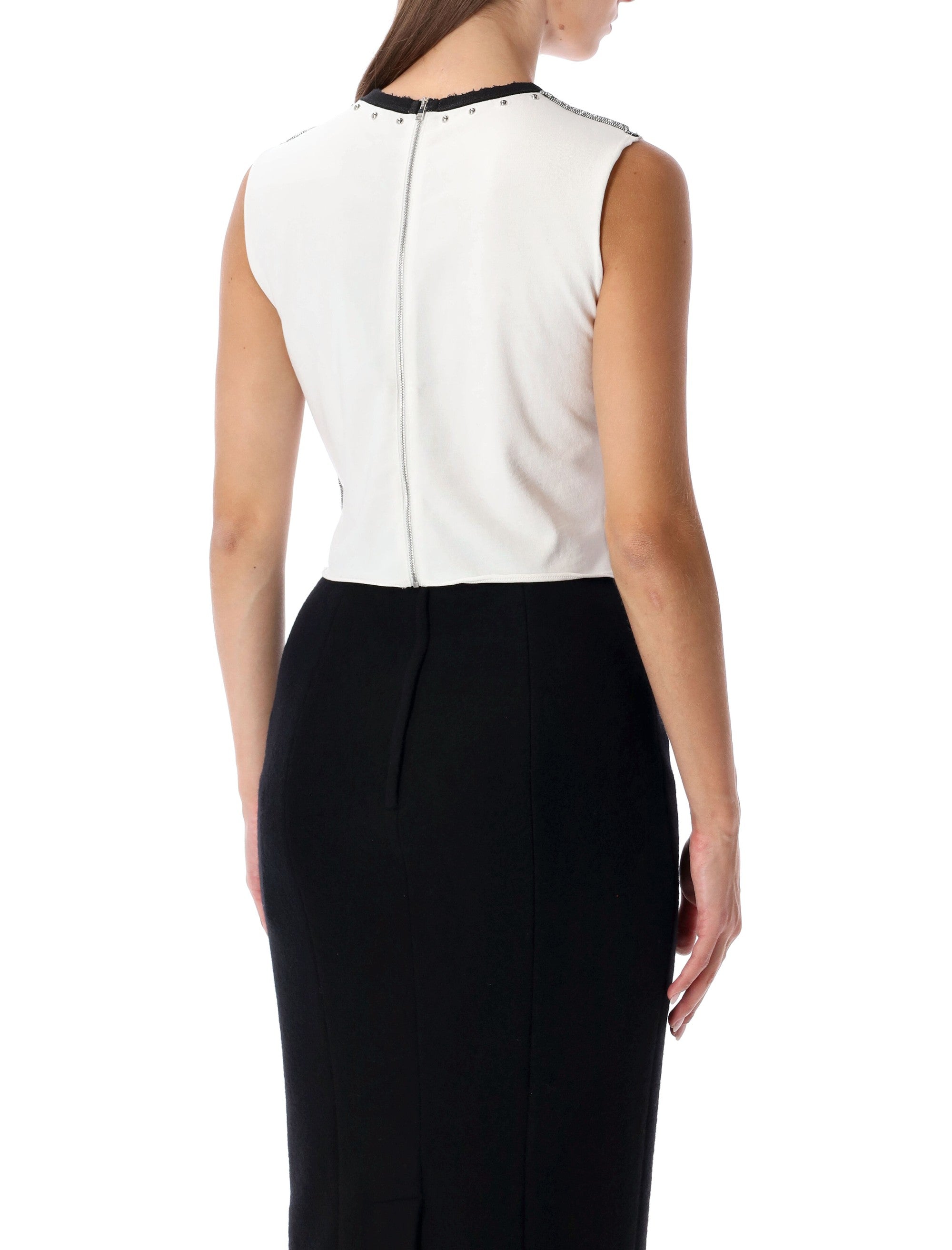 DOLCE & GABBANA Printed Sleeveless Top - Size 40