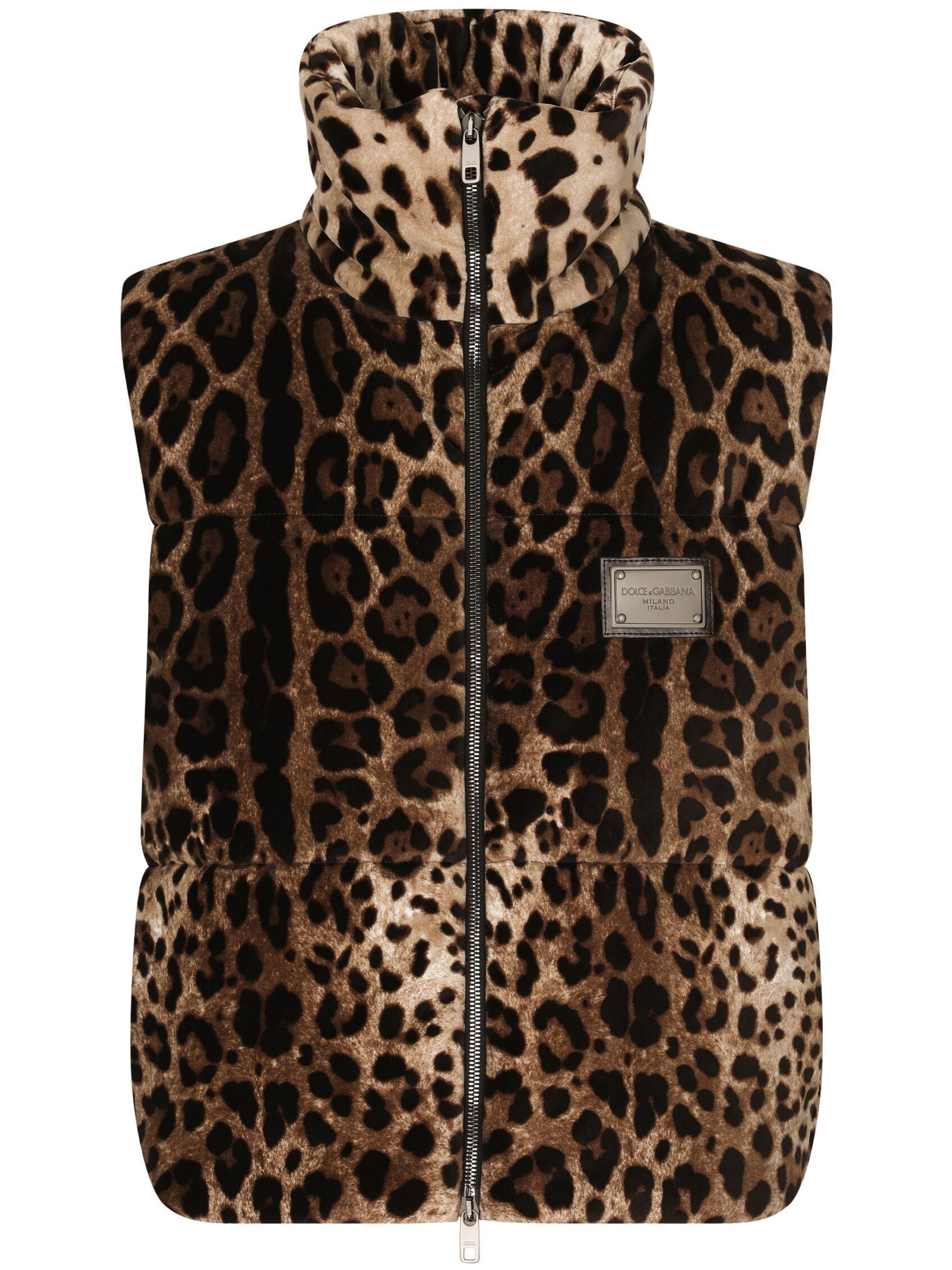 DOLCE & GABBANA Sleeveless Mini Jacket