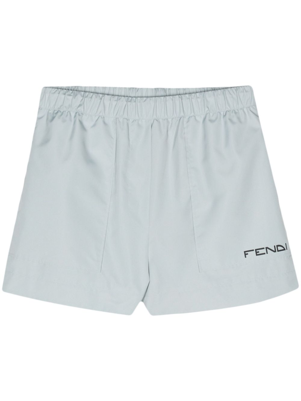FENDI Lightweight Mini Nylon Shorts with Elasticated Waistband