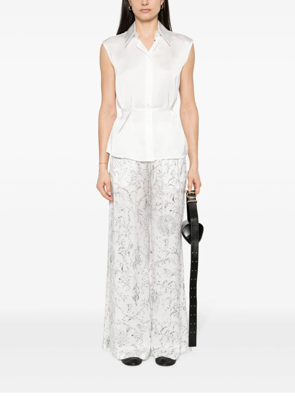 FABIANA FILIPPI Luxurious White Mini Shirts for Women