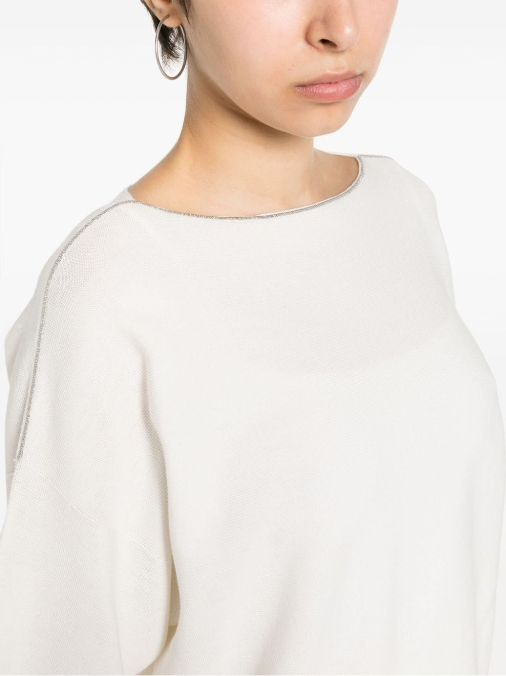 FABIANA FILIPPI Elegant Cotton Sweater for Women