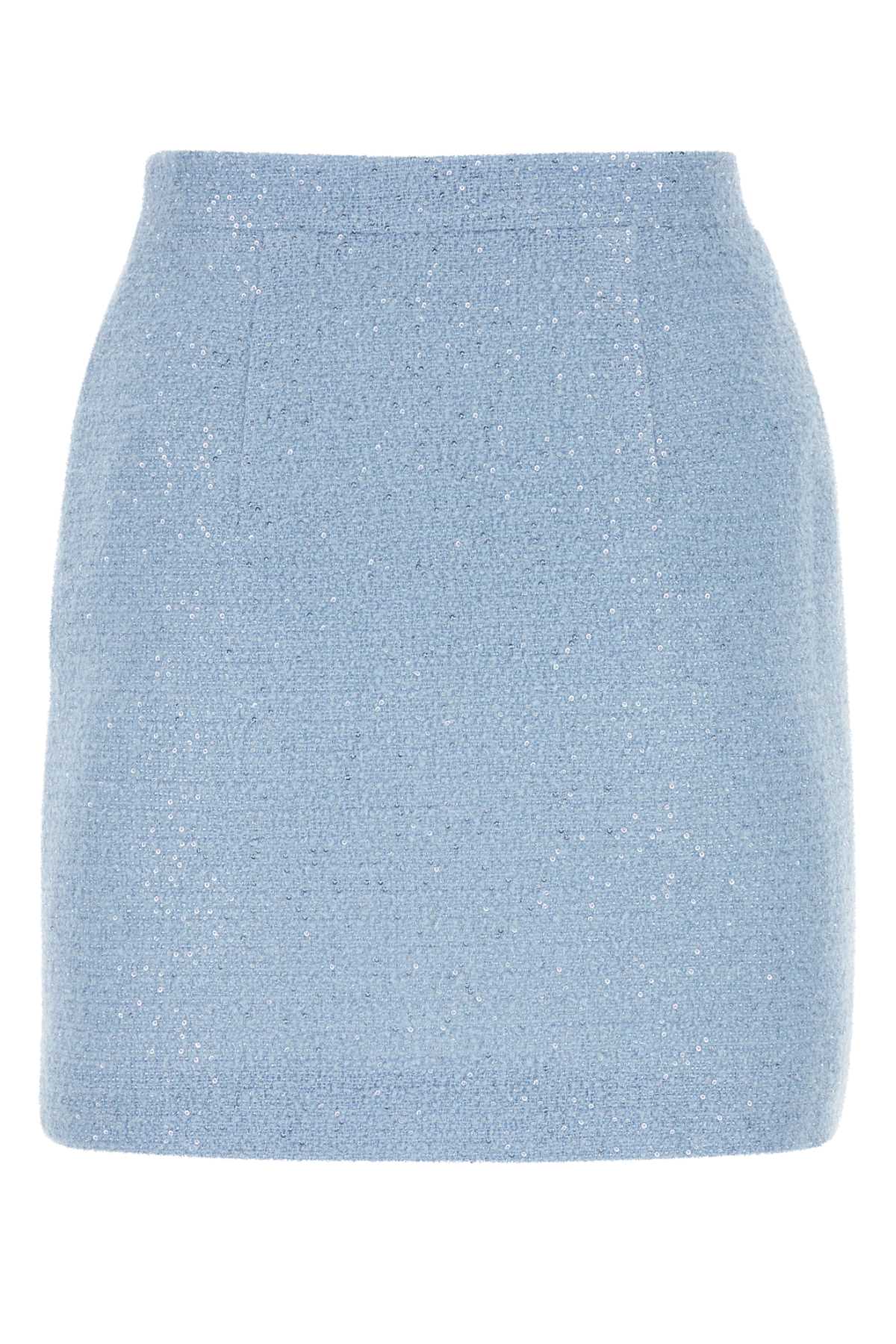 ALESSANDRA RICH Stylish Tweed Mini Skirt for Women