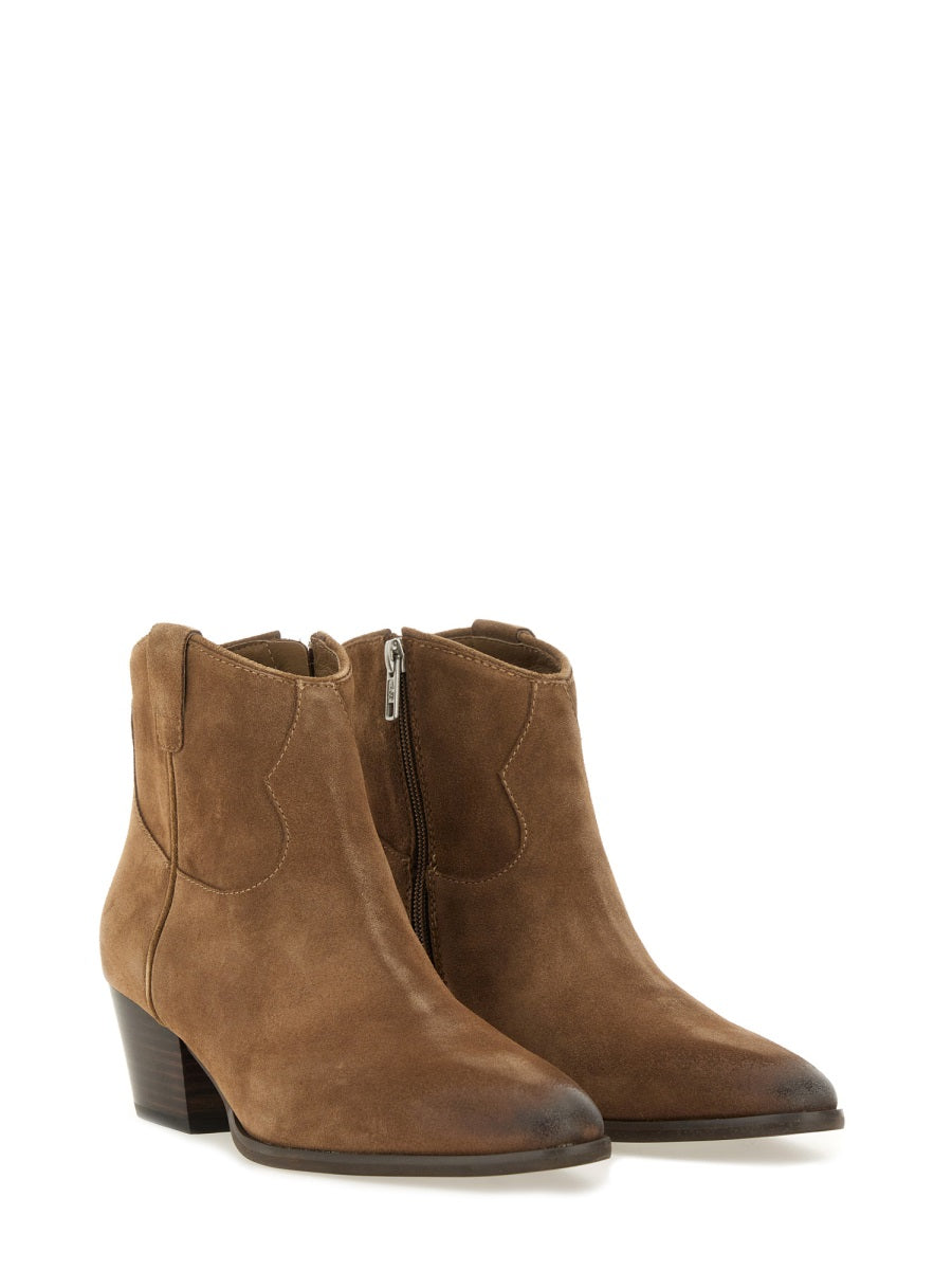 ASH Fandango Leather Ankle Boots for Women