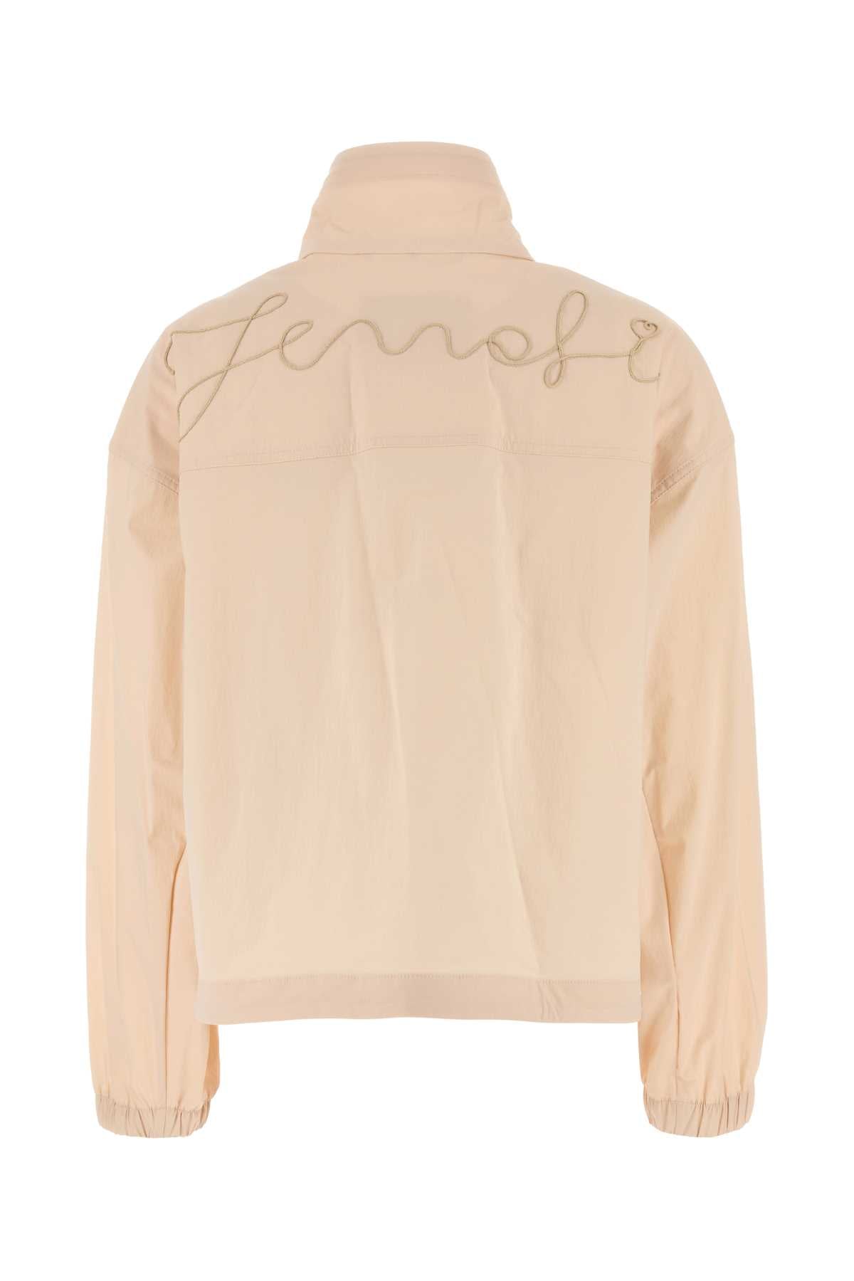 FENDI Light-Pink Mini Cotton Blend K-Way for Women - SS25 Collection