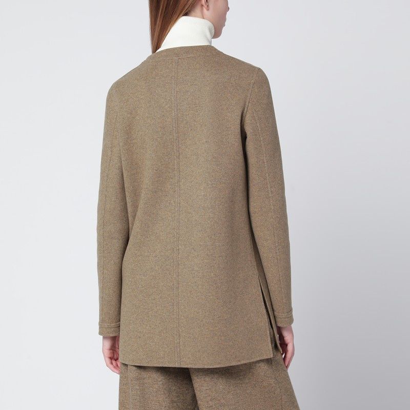 LORO PIANA Kiri Cashmere Blend Crewneck Jacket for Women - FW25