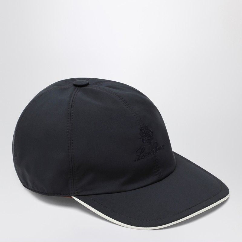 LORO PIANA Classic Microfiber Baseball Cap with Logo