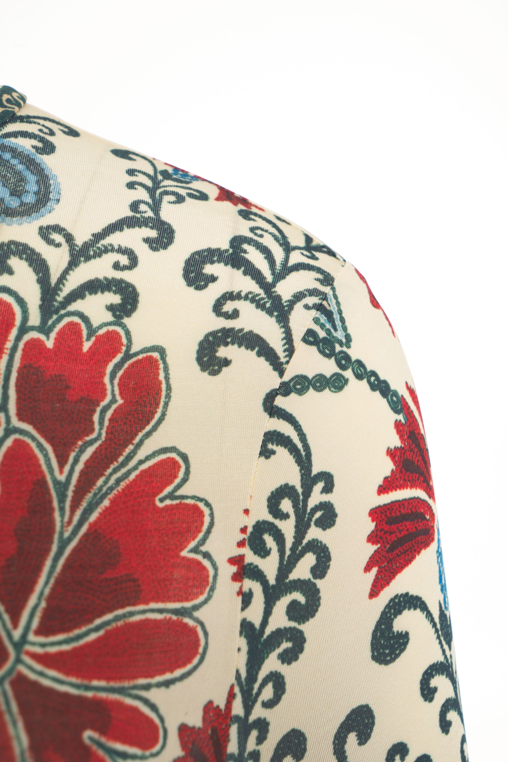 FARM RIO Fitted Floral Turtleneck Top for Women