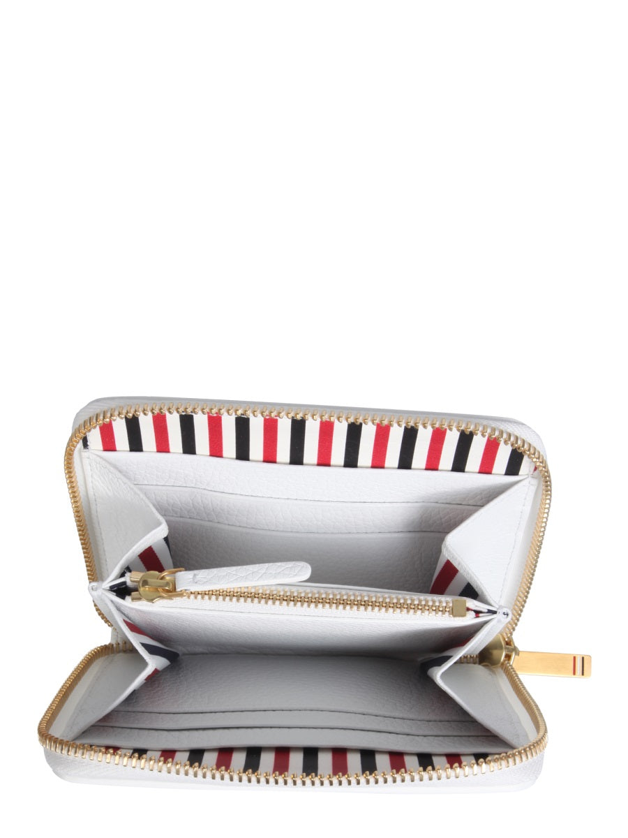 THOM BROWNE Mini Zipped Wallet