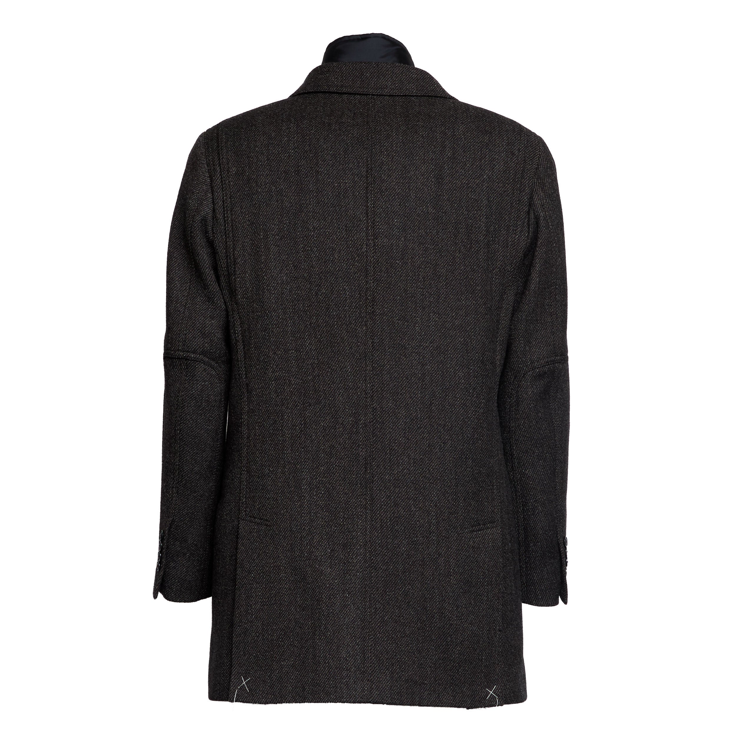 FAY Double Driving Jacket in Wool Blend - Men’s Size Large