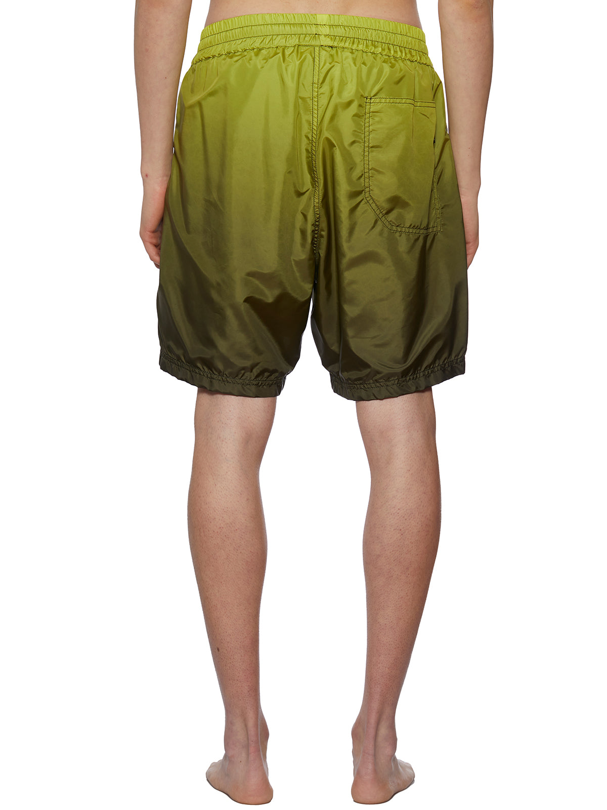 44 LABEL GROUP Men's Mini Logo Degrade Bermuda - Size 48