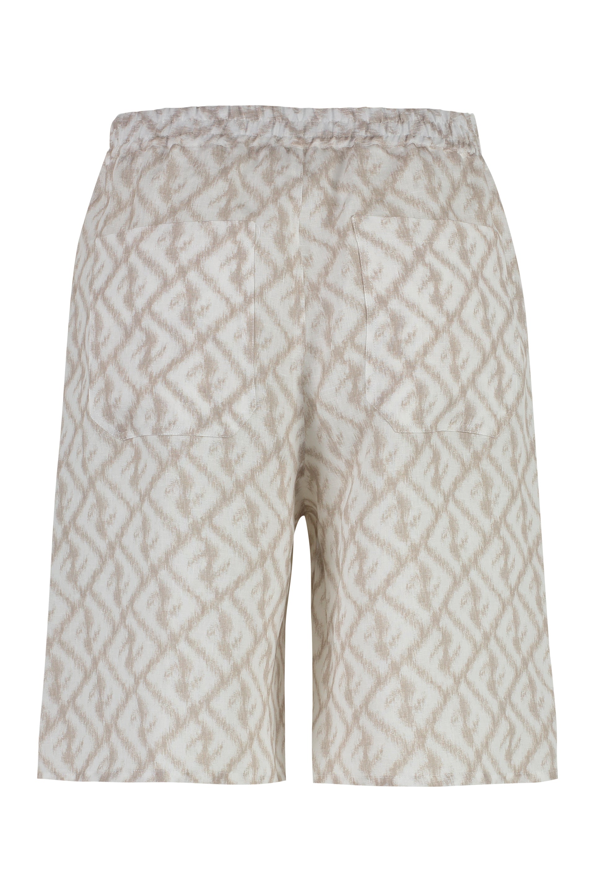 FENDI Stylish Linen Fitted Shorts for Men