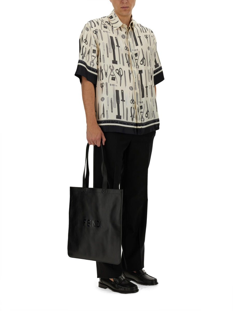 FENDI Tailored Wool Pants - Size 50 IT