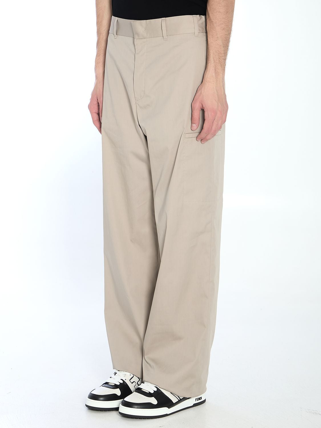 FENDI Stylish Trousers for Men - SS25 Collection