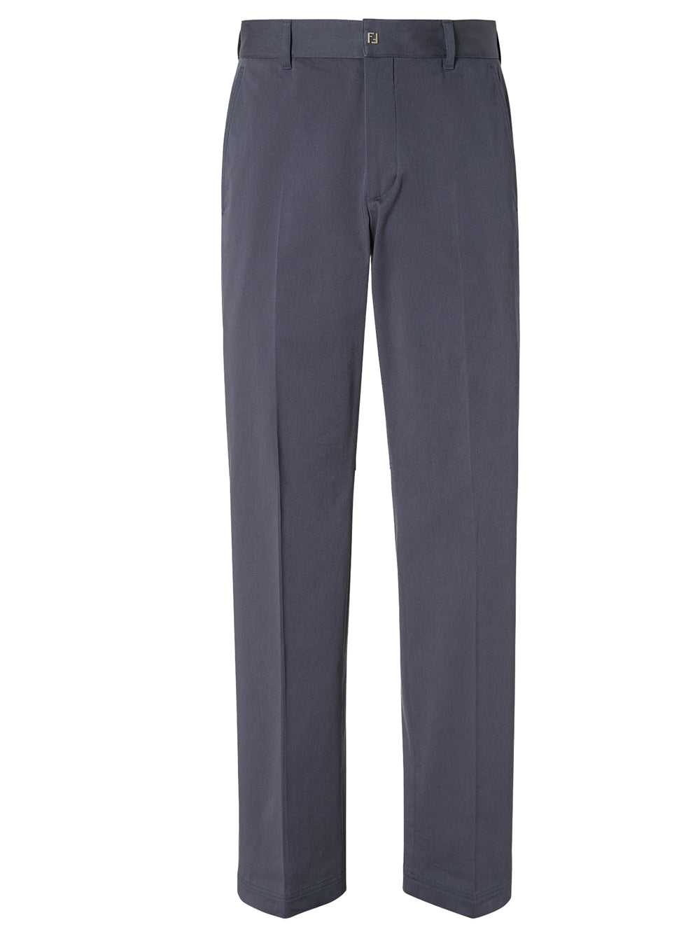 FENDI Stretch Cotton Pants for Men - SS25 Collection
