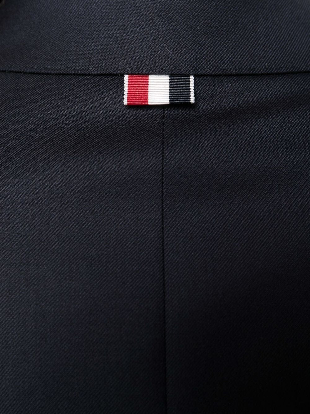 THOM BROWNE Cropped Single Breasted Mini Blazer for Women