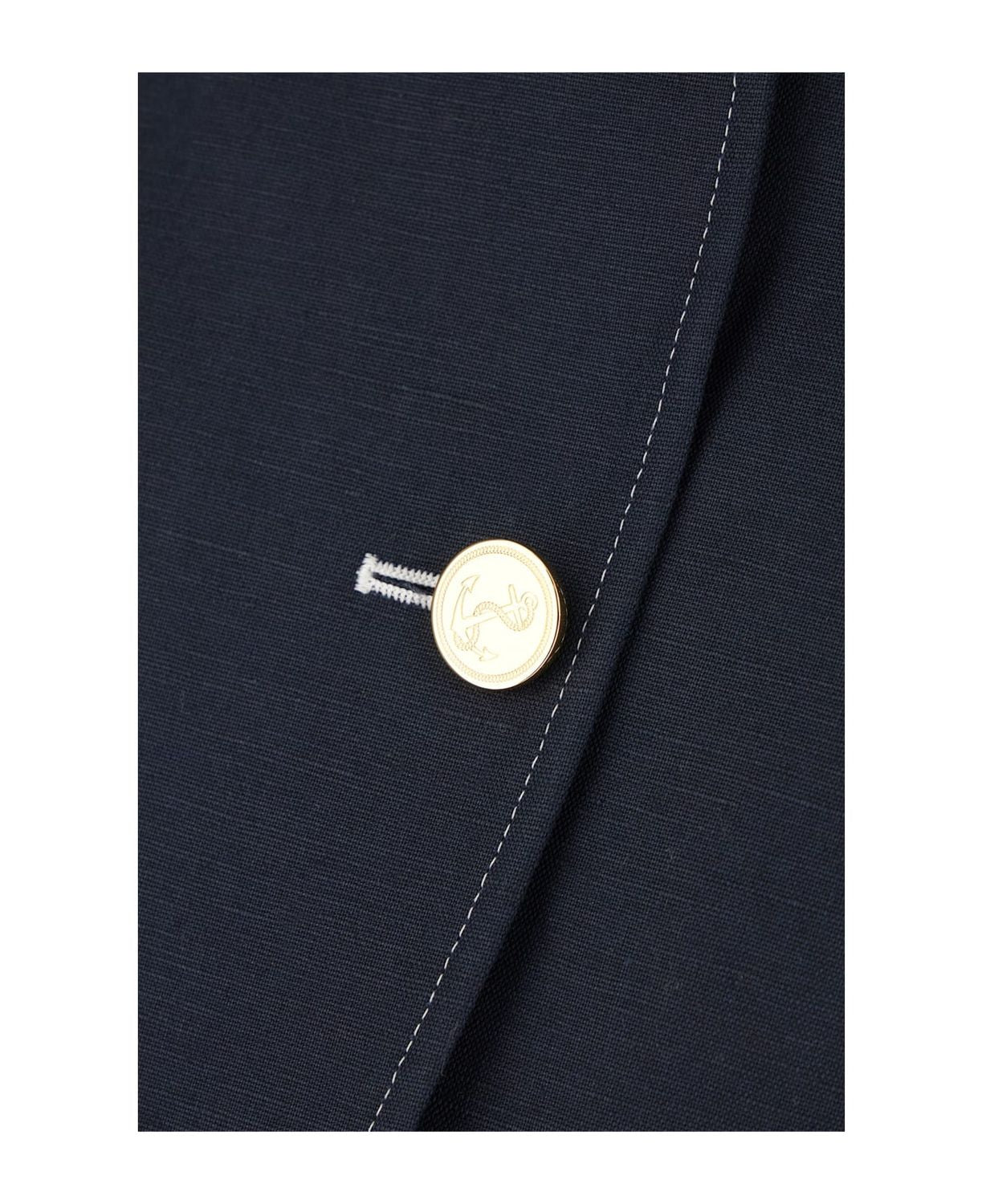 THOM BROWNE Cotton and Linen Jacket