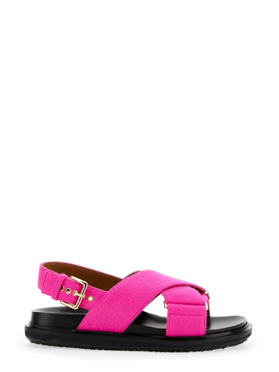 MARNI Criss Cross Sandal for Women