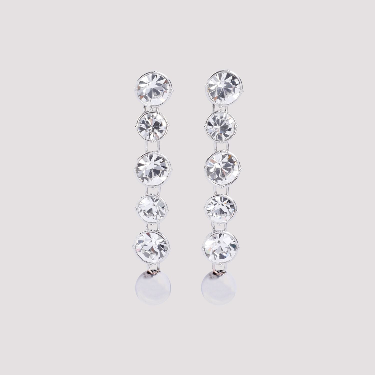 JEAN PAUL GAULTIER Long Diamond Earrings