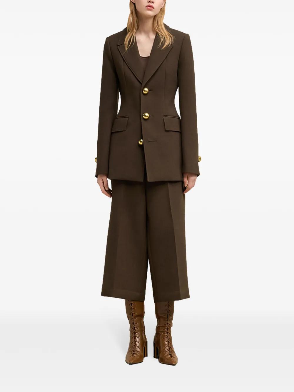 AMI PARIS Single-Breasted Women's Jacket - Size 38