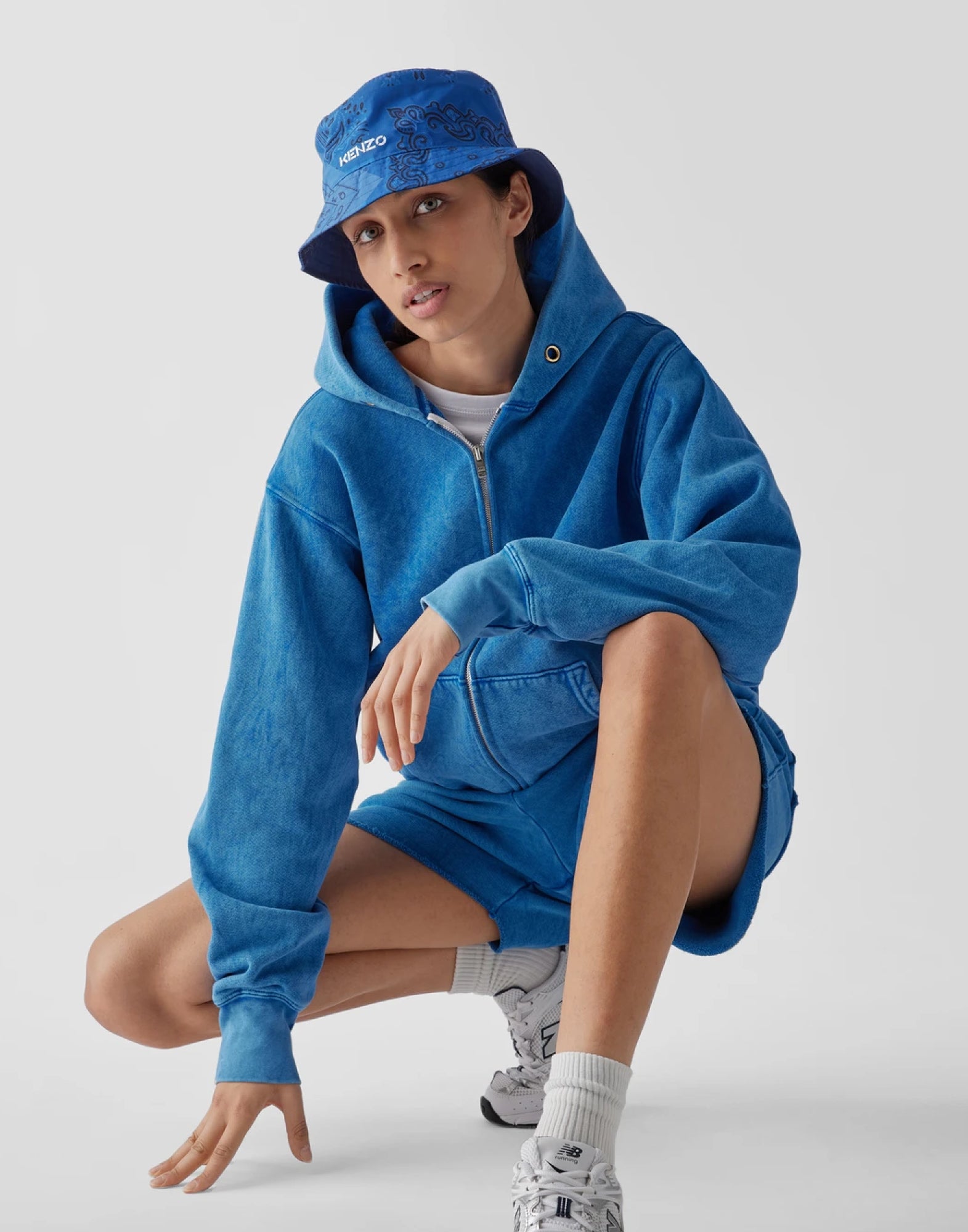 KENZO Paisley Logo Bucket Hat for Women