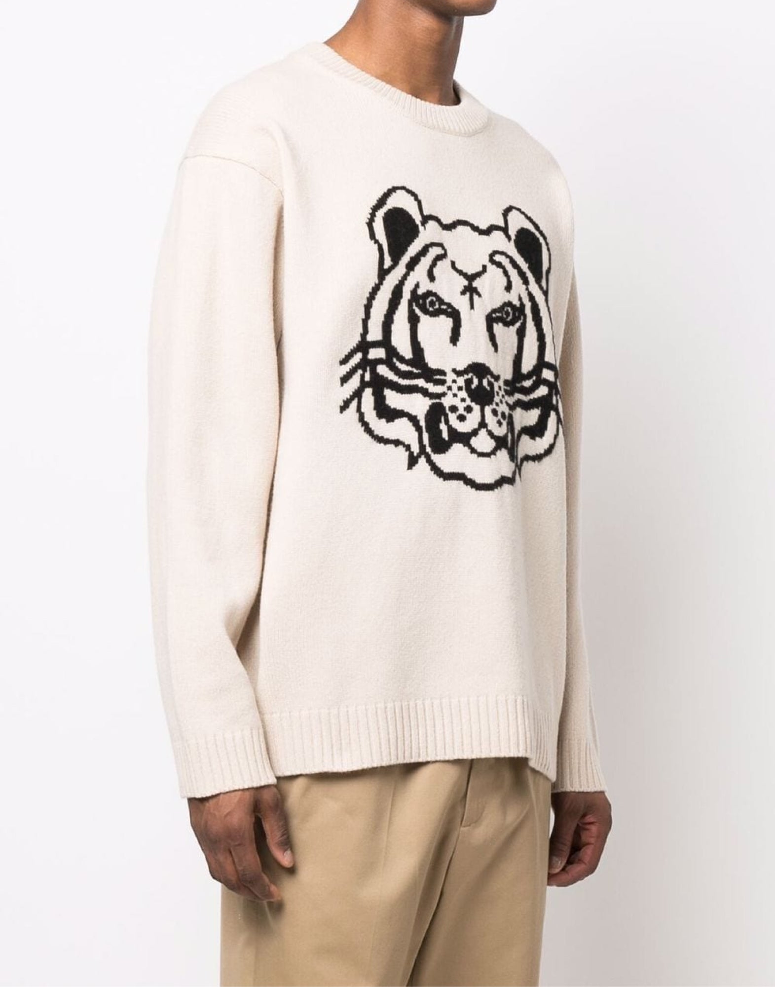 KENZO K-Tiger Logo Long Sleeve Sweater