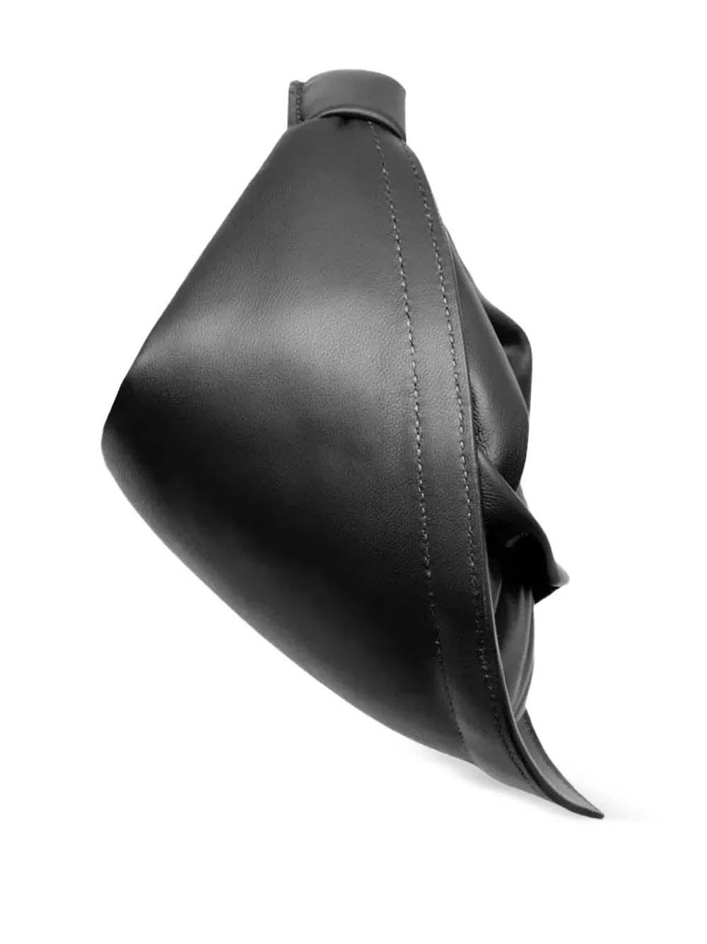 FEDERICO CINA Mini Lambskin Handbag with Reinforced Handle