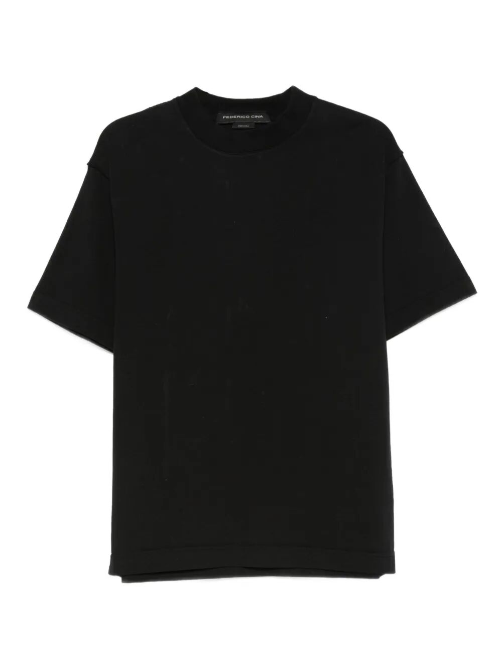 FEDERICO CINA Tortellino Recipe Cotton T-Shirt