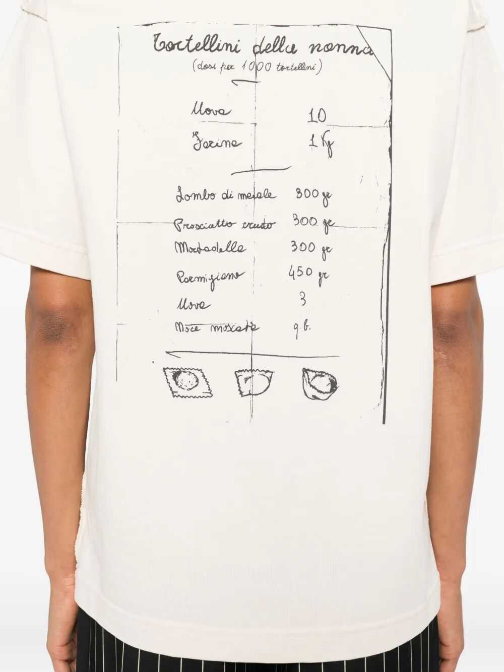 FEDERICO CINA Recipe Cotton T-Shirt