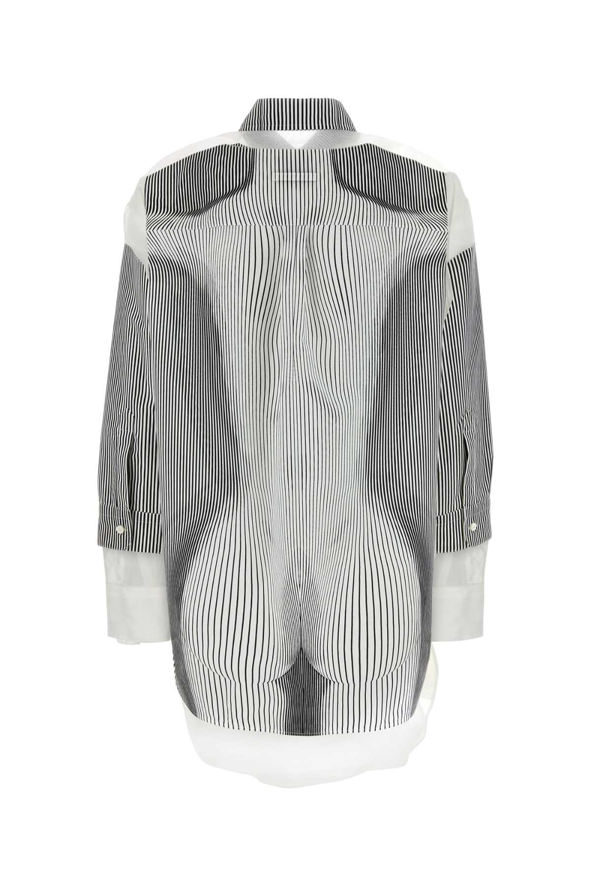 JEAN PAUL GAULTIER Oversized Printed Light Knit Shirt