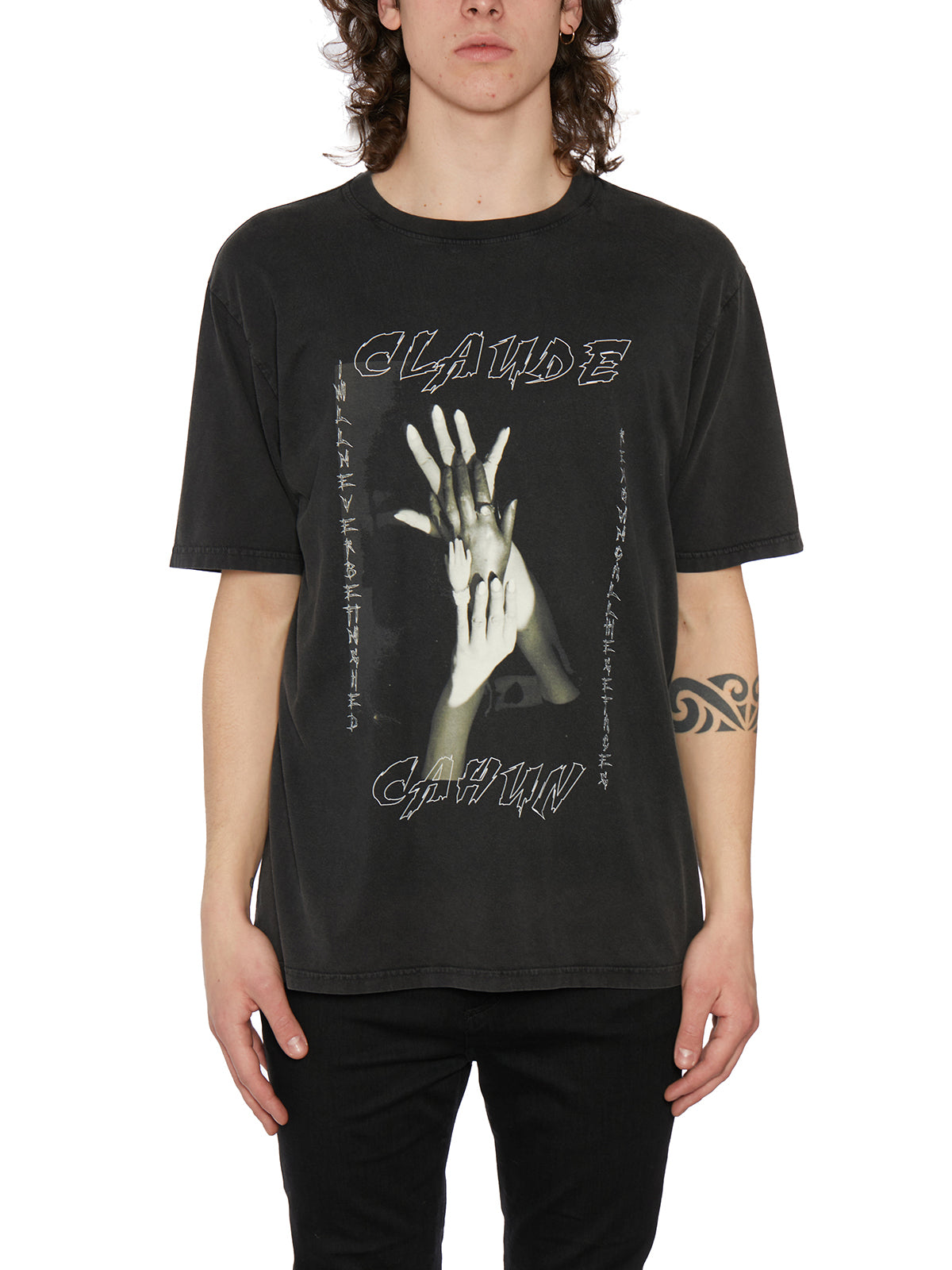 DEATHMASK Graphic T-Shirt for Men - Crew Neck - Size M