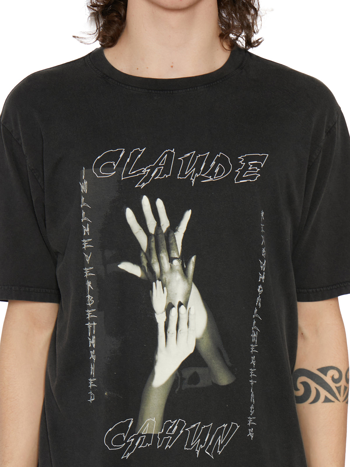 DEATHMASK Graphic T-Shirt for Men - Crew Neck - Size M