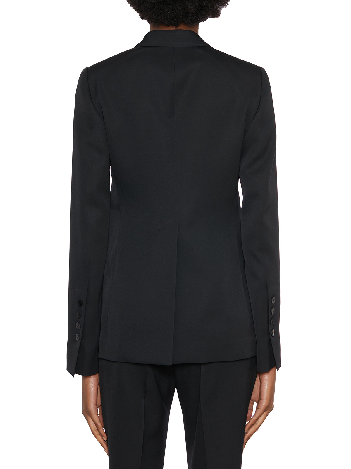 SAPIO Double-Breasted Mini Wool Jacket - Size 42