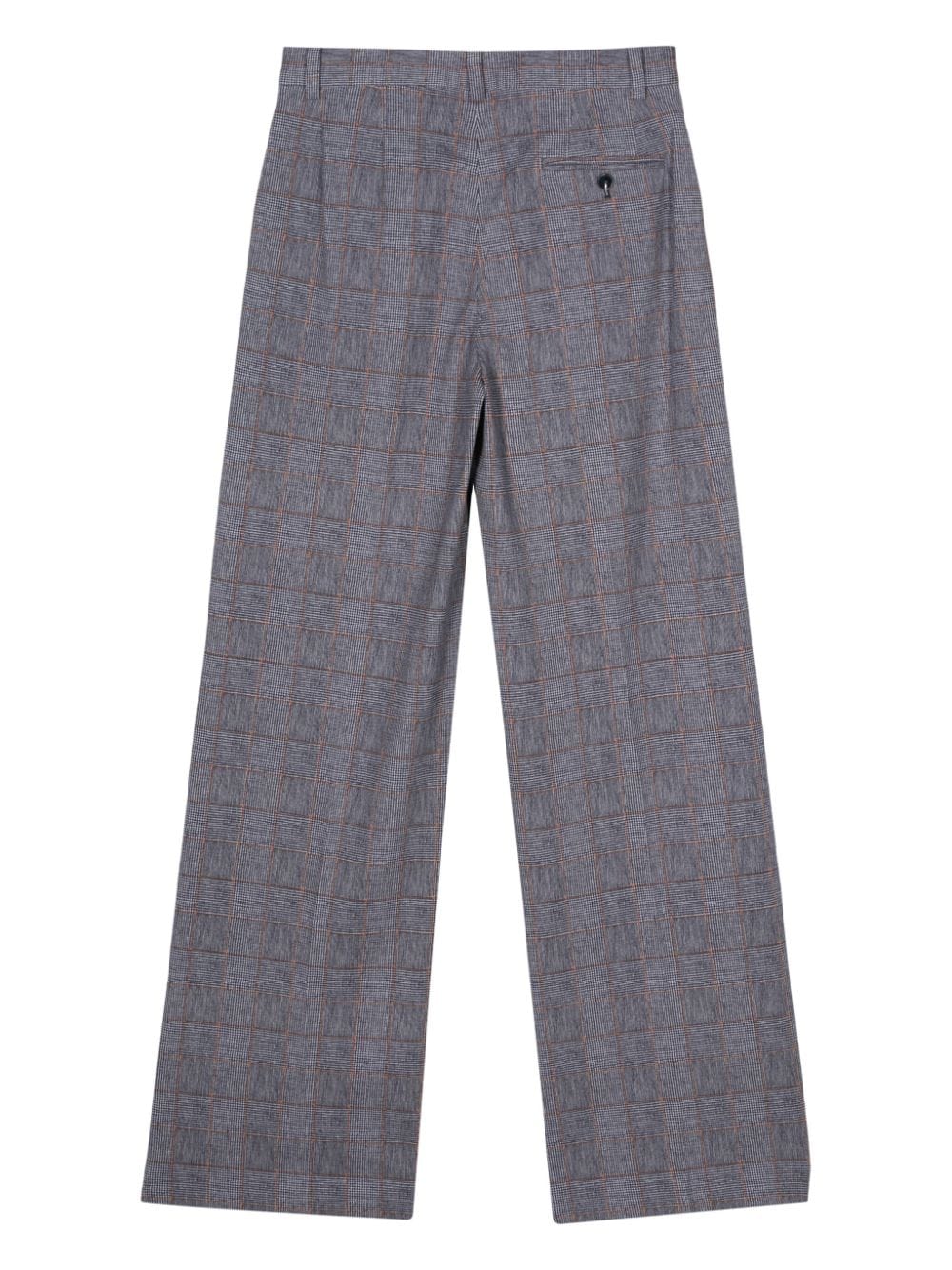 CIRCOLO 1901 Stylish Prince of Wales Masculine Pants for Women