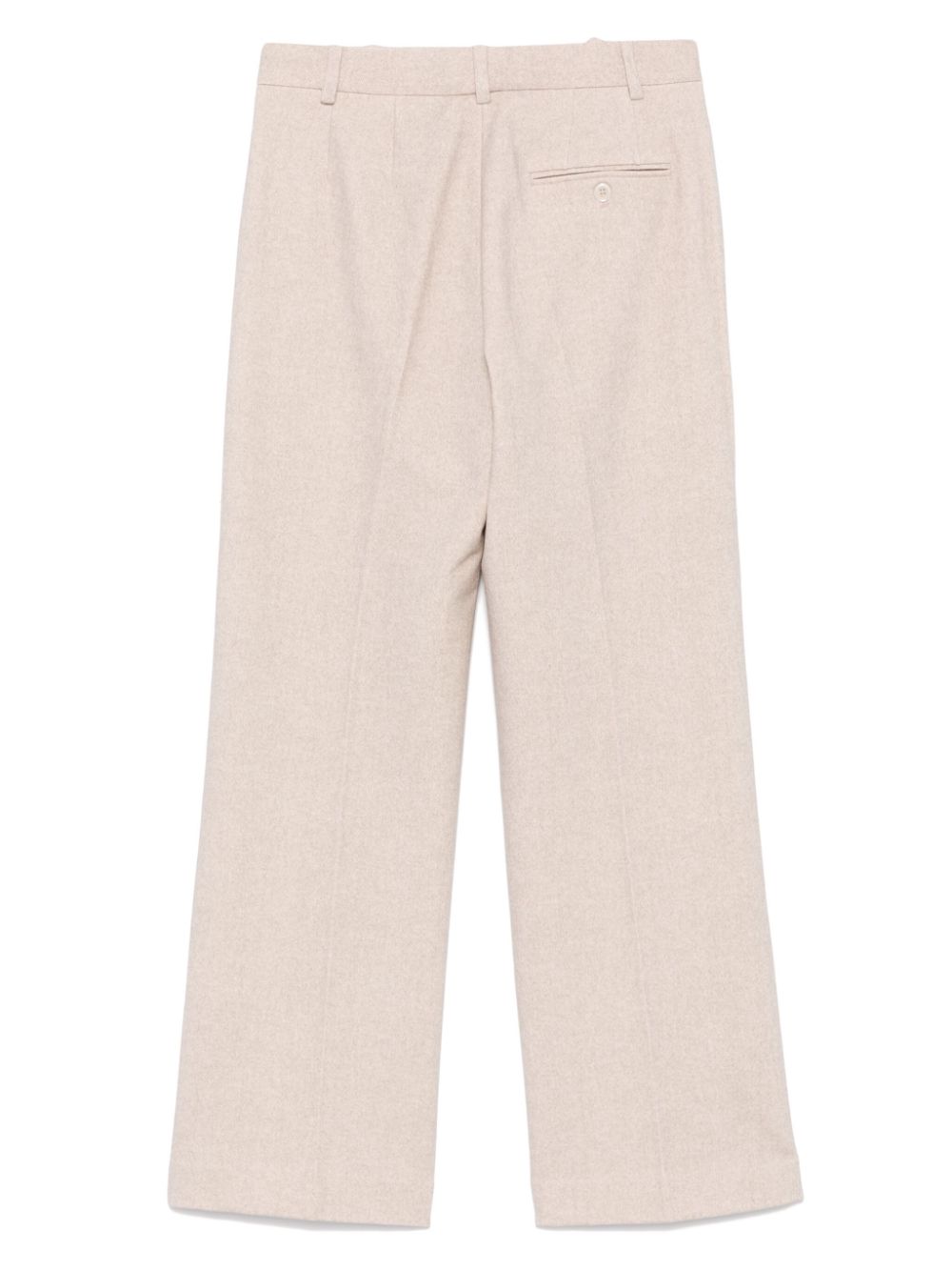CIRCOLO 1901 Essential Mid-Rise Cotton Trousers for Women