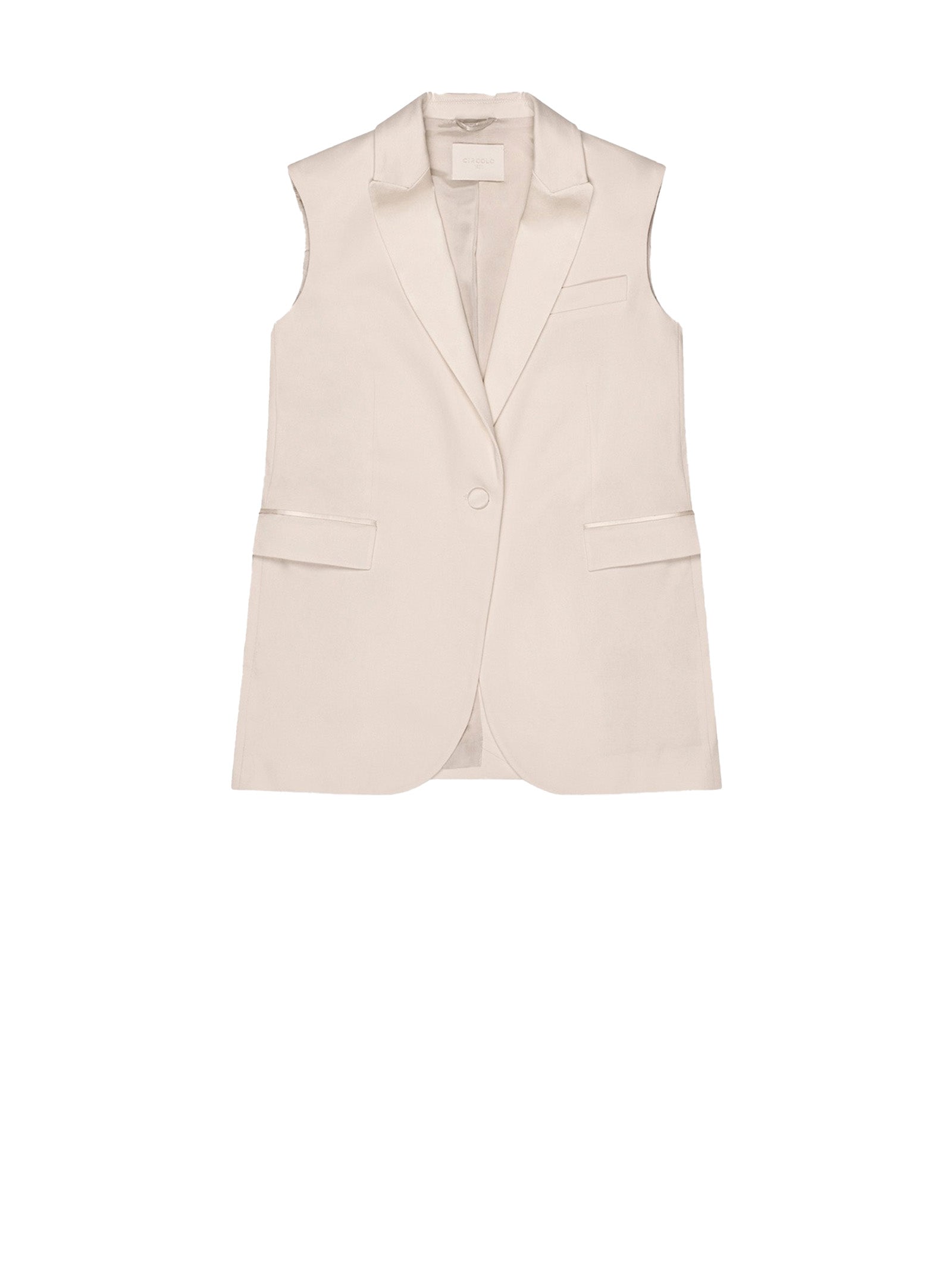 CIRCOLO 1901 Linen T-Shirt Vest for Women - SS25