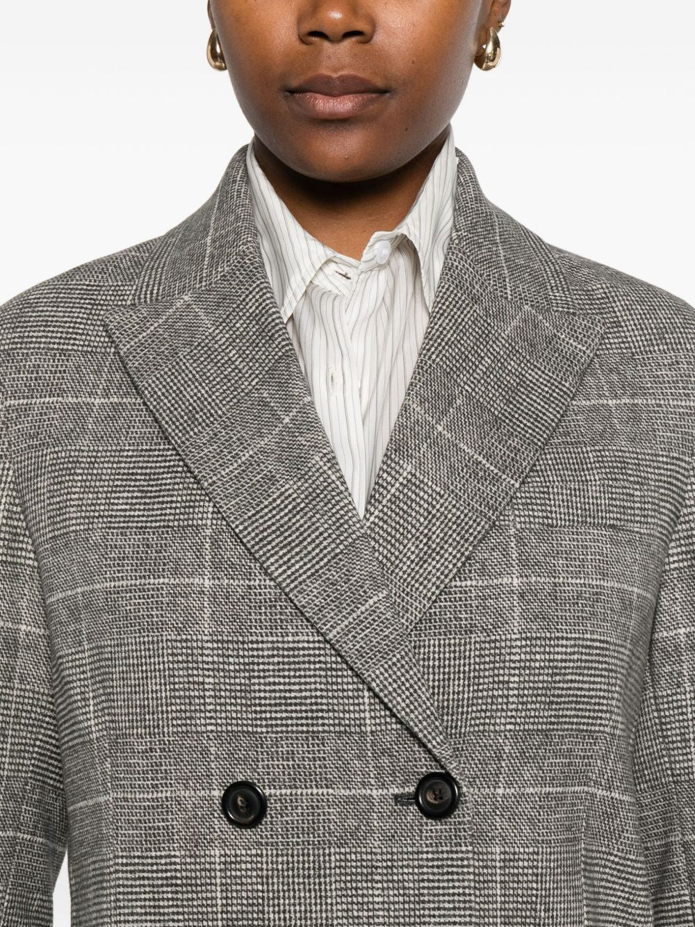 CIRCOLO 1901 Cotton Double-Breasted Jacket for Women