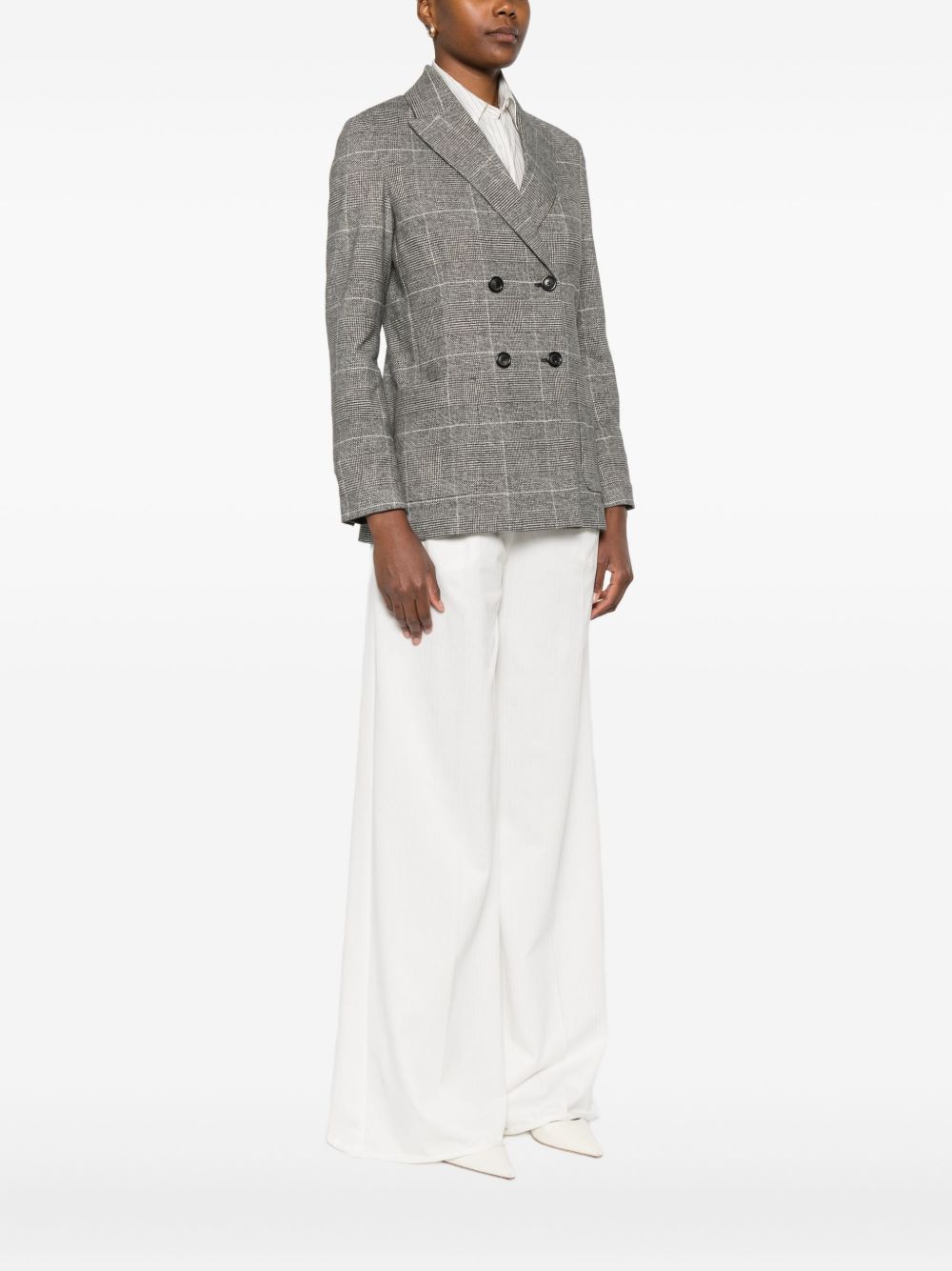 CIRCOLO 1901 Cotton Double-Breasted Jacket for Women