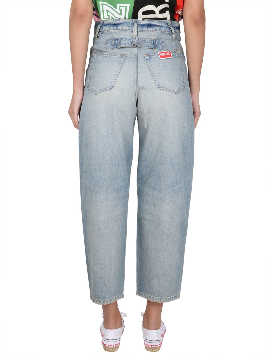 KENZO Elevated Carrot Fit Jeans for Women