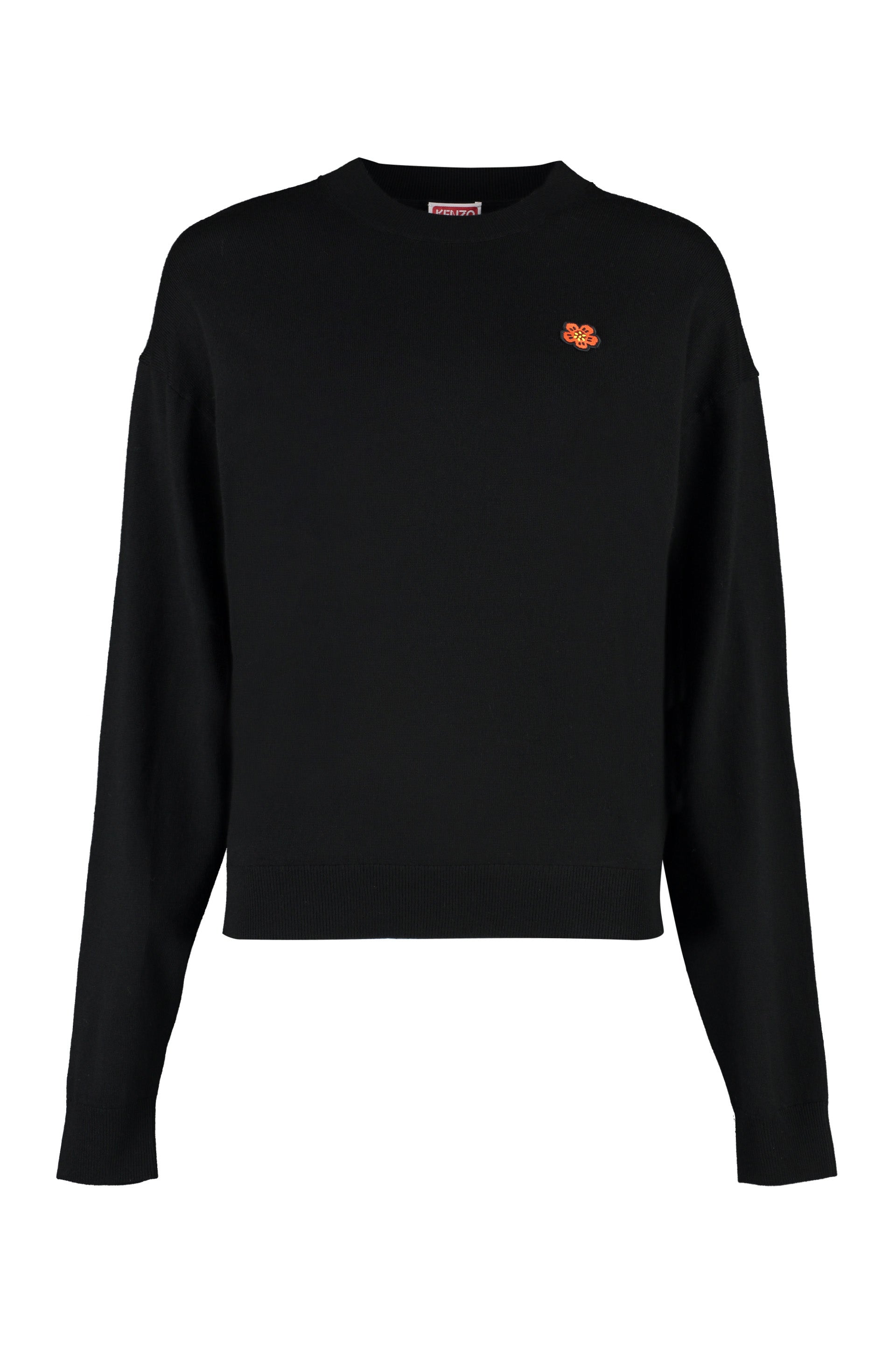 KENZO Wool Crew-Neck Sweater