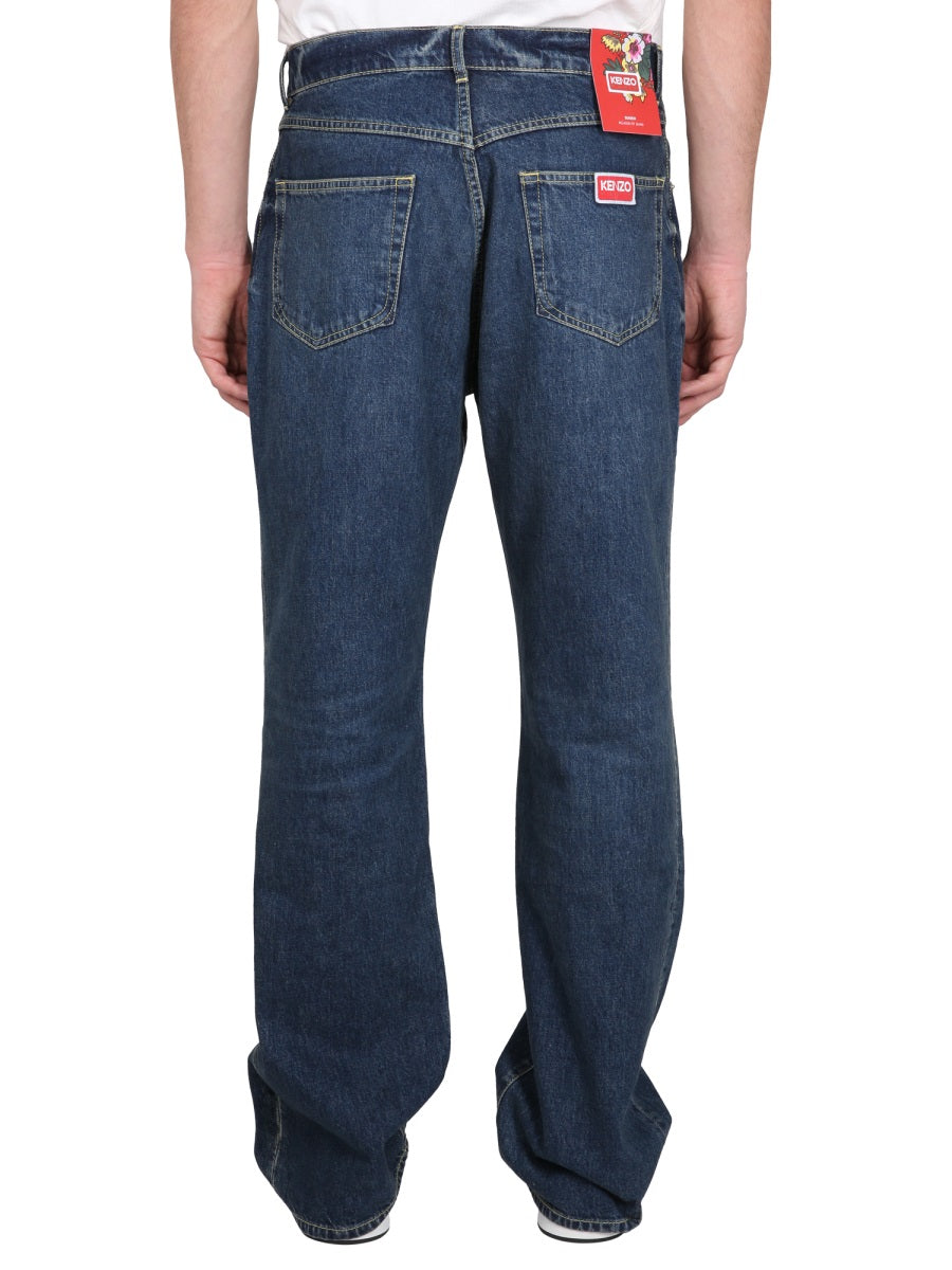 KENZO Relaxed Fit Jeans for Men