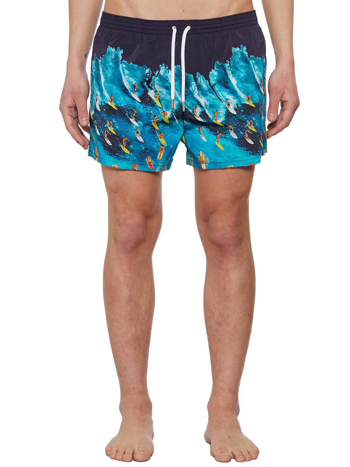 DSQUARED2 Men's Elastic Waist Beach Boxer Shorts - Size 48