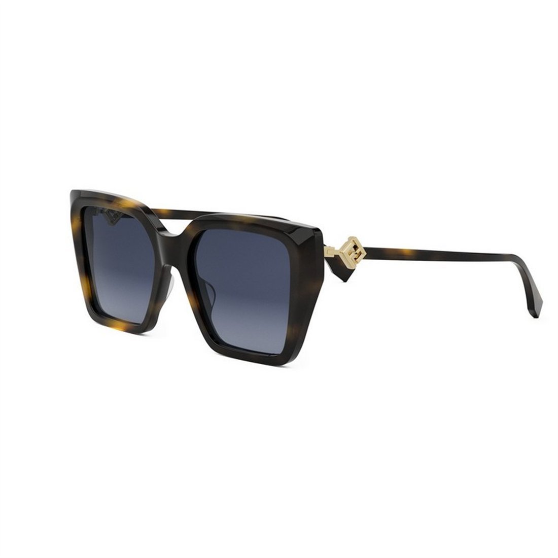 FENDI Oversized Diamonds Sunglasses 55F